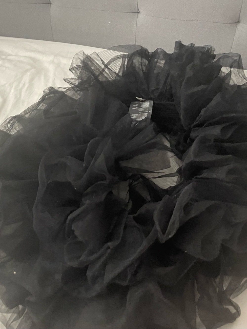 Leg avenue Black Layered Tulle Skater Skirt one size tutu custom - Picture 7 of 9